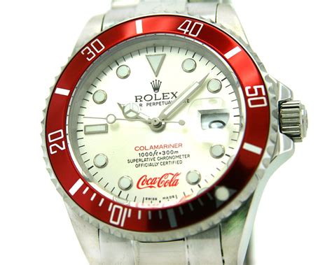 red coca cola rolex submariner|Rolex Coke .